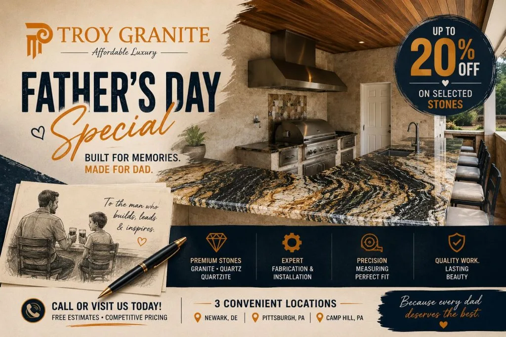Father’s Day Granite Countertop Sale in Pittsburgh