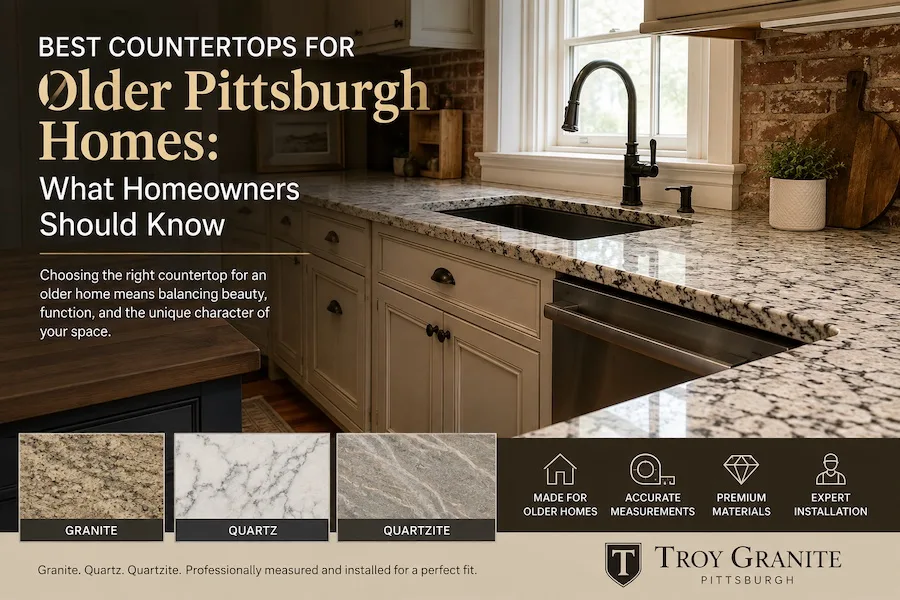 Best Countertops for Older Pittsburgh Homes: What Homeowners Should Know