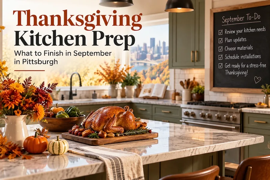 Thanksgiving Kitchen Prep in Pittsburgh | September Timeline